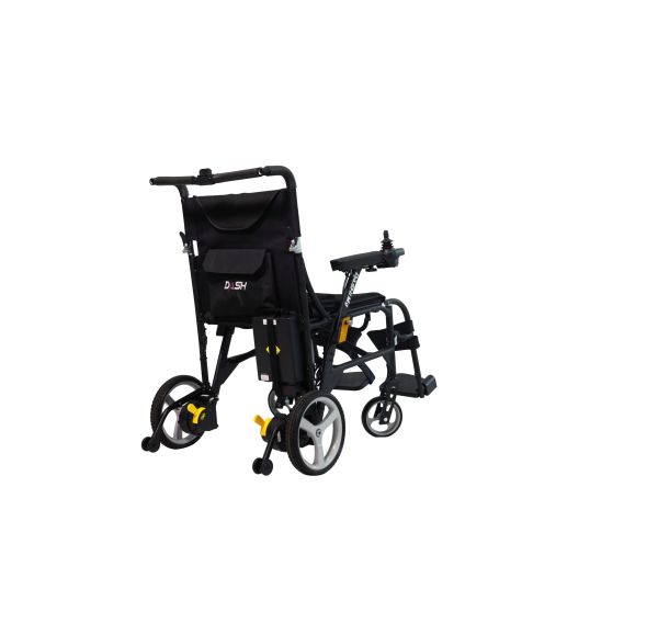 Rear view of Dashi MG Electric Wheelchair