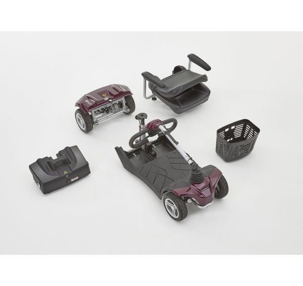 Airium scooter in separate pieces