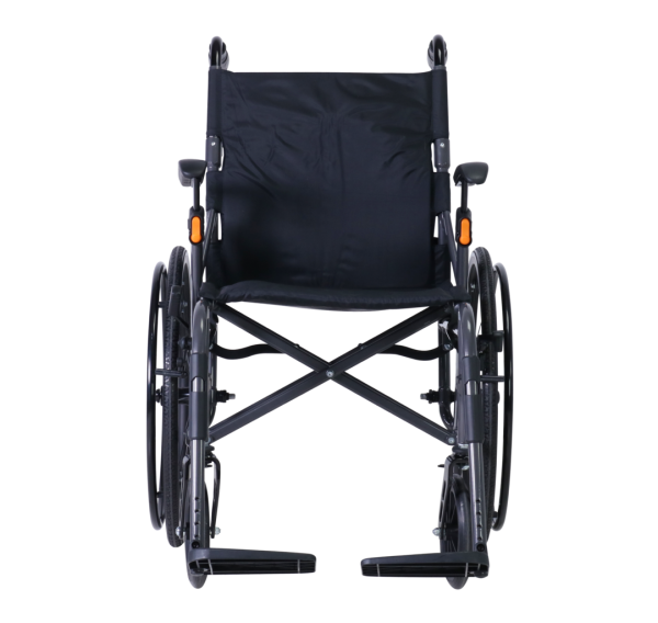 Front view Excel 9.9 self propel wheelchair