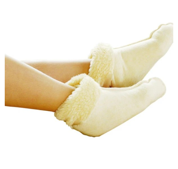 Bed socks synthetic fleece