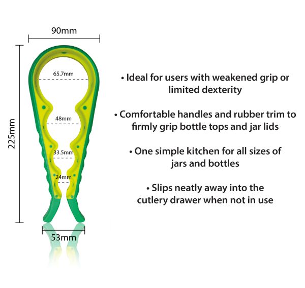 Multi Size Jar Opener