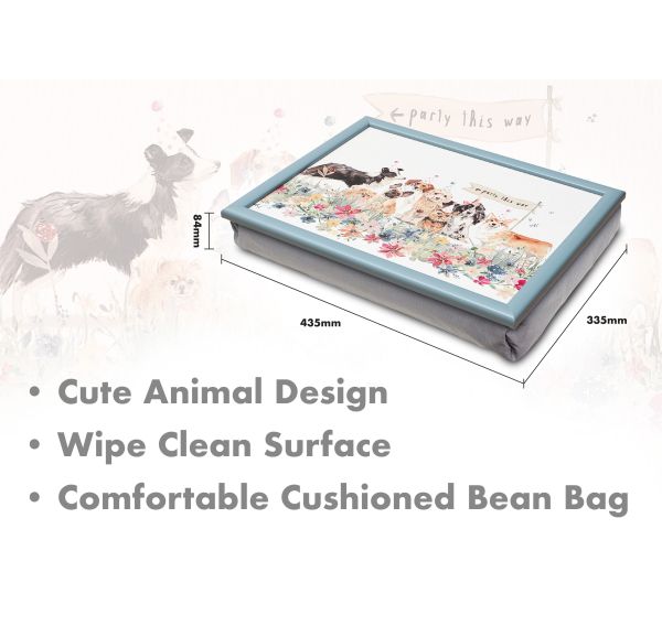 Lap Tray with  Bean Cushion