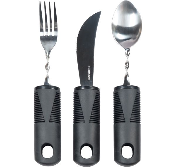 Bendable Cutlery with Large Handles Set