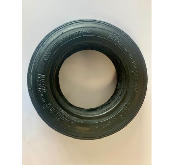 TGA Minimo - 7 x 1 3/4 Black Infilled Rib Tyre