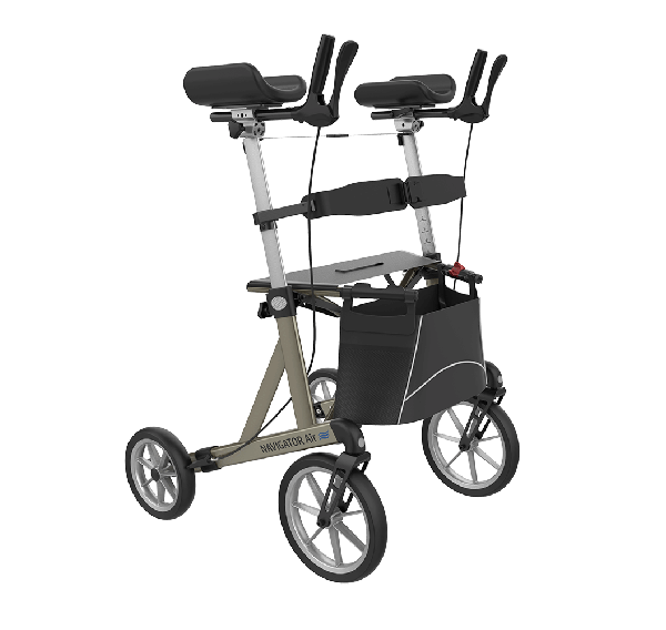 Navigator Air Outdoor Forearm Rollator - Champagne