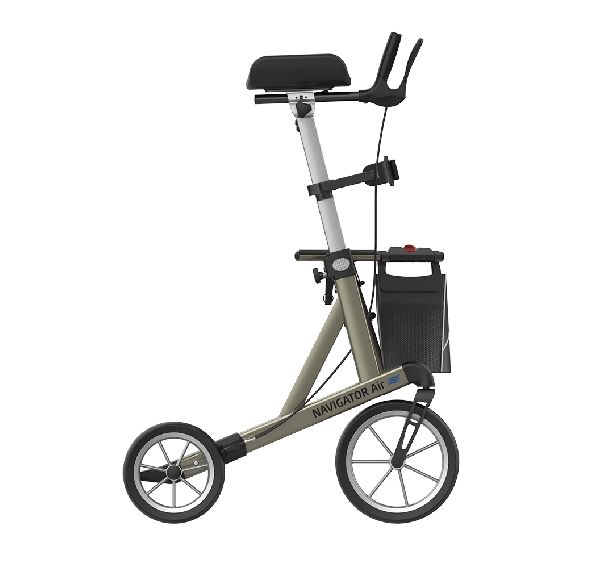 Navigator Air Outdoor Forearm Rollator - Champagne