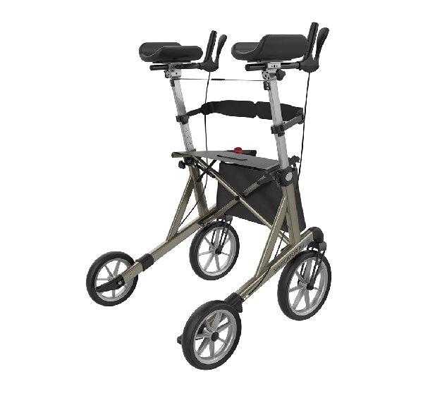 Navigator Air Outdoor Forearm Rollator - Champagne