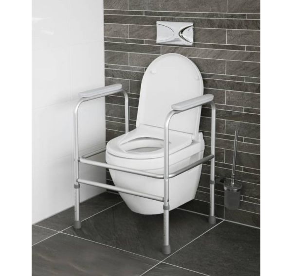 Aluminium Adjustable Toilet Frame