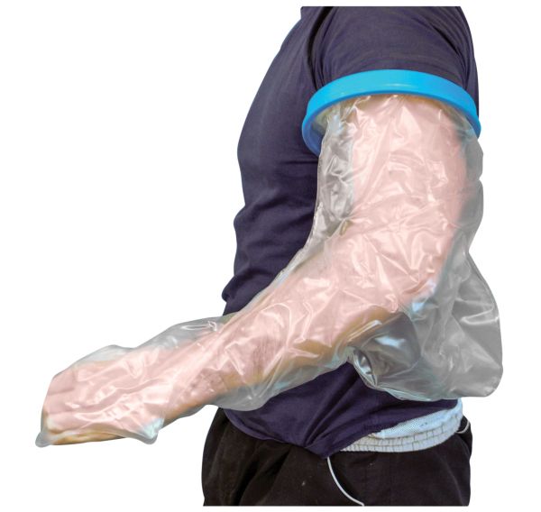 Waterproof Cast and Bandage Protector for use whilst Showering/Bathing Adult