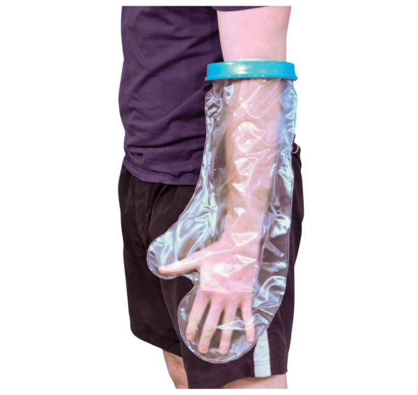 Waterproof Cast and Bandage Protector for use whilst Showering/Bathing Adult