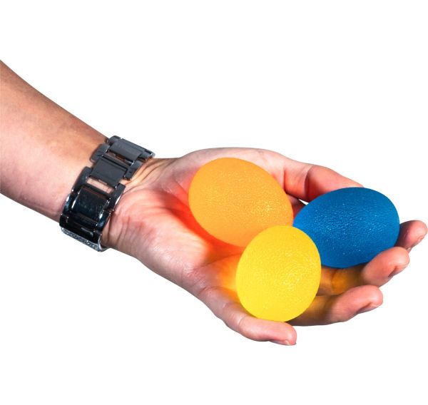 Hand Exercise / Stress Balls - Oval - 3 Pack