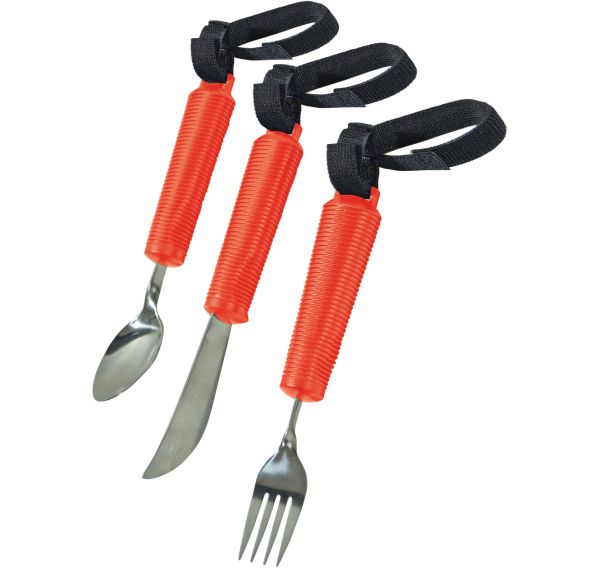 Bendable Cutlery Set (3 Piece + Straps)