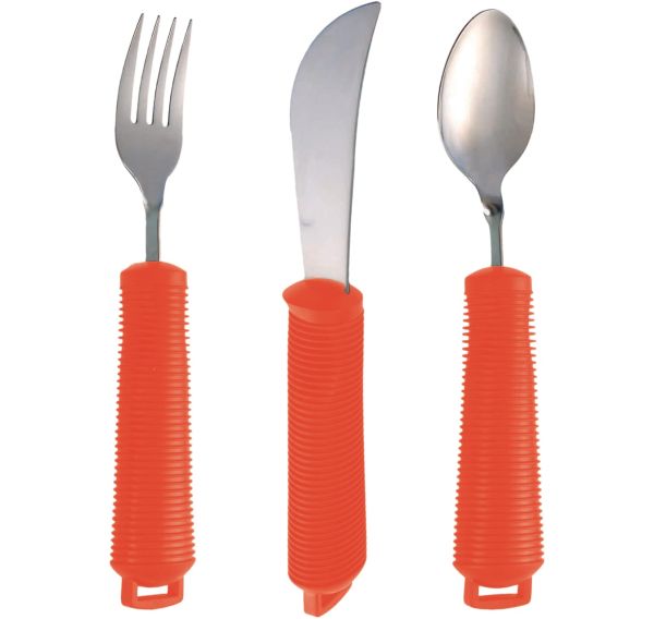 Bendable Cutlery Set (3 Piece + Straps)