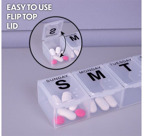 Large Weekly Pill Dispenser