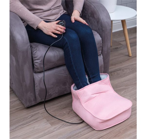 Electric Dual Speed Soft Massaging Foot Boot With Heat
