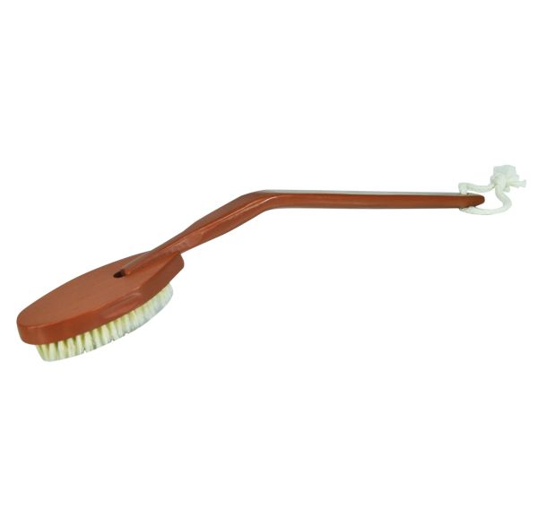 Long Handled Wooden Bath Brush