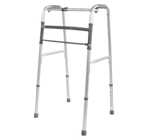 Folding walking frame