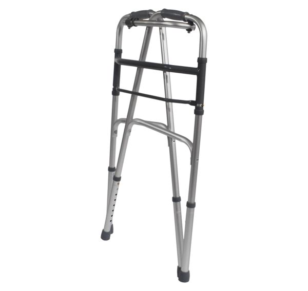 Folding walking frame