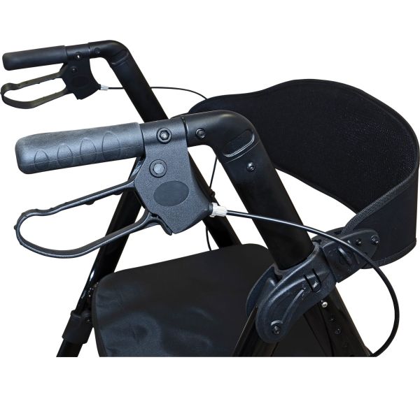 Deluxe Bariatric Rollator brake view