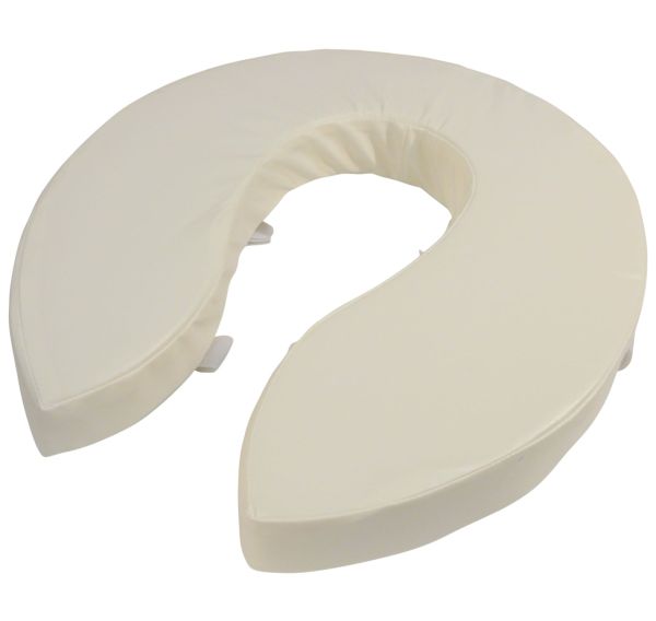 Foam Padded Raised Toilet Seat