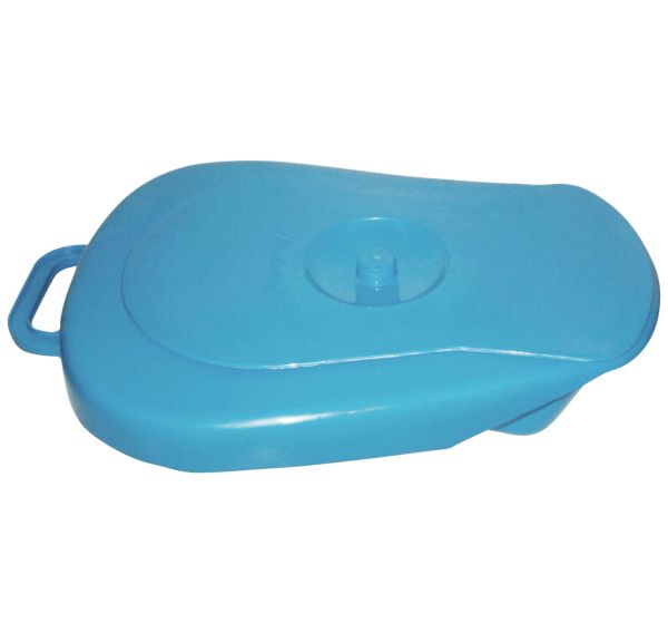 Plastic Bedpan With Lid