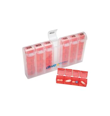 Spring Loaded 7 Day Pill Box
