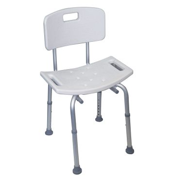 Shower Stool With Back