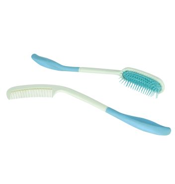 Long-Handled Brush and Comb Set