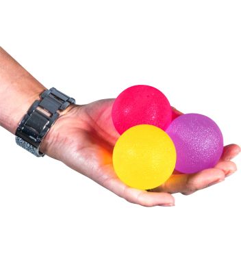 Hand Exercise / Stress Balls - Round - 3 Pack