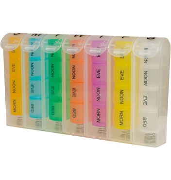 Pop Up 7 Day Pill Storage Box