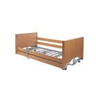 Home Hospital Bed - Beech - with Wood Side Rails