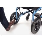 Foot brake on TGA wheelchair