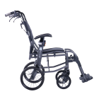 Excel 9.9 Transit Wheelchair - 18" - Gun Metal Grey