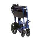 LAMS Transit wheelchair folded up