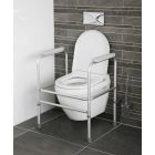 Aluminium Adjustable Toilet Frame