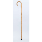 Wooden Walking Stick With Rubber Tip