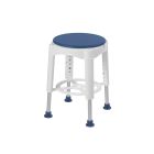 round shower stool