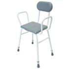 LAMS  Perching Stool - Grey PU