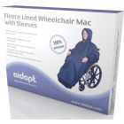 Fleece Lined Wheelchair Mac With Sleeves