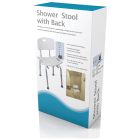 Shower Stool With Back