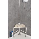 Pembury Height Adjustable Corner Shower Stool