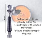 Bendable Spoon/Bendable Fork/Soft Grip Rocker Knife