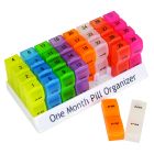 Colourful One Month Pill Organiser