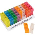 Colourful One Month Pill Organiser