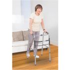 Folding walking frame