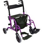 Duo Deluxe Rollator and Transit Chair in One