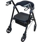 Deluxe Bariatric Rollator rear side view