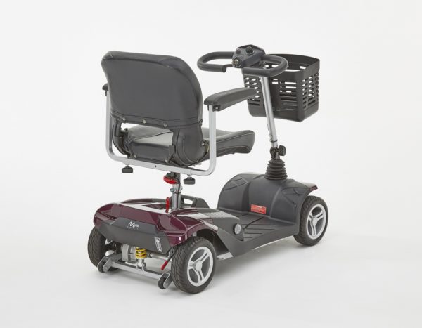 Airium scooter showing rear view