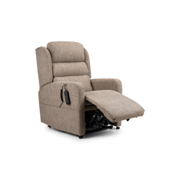 Troon chair with footrest up