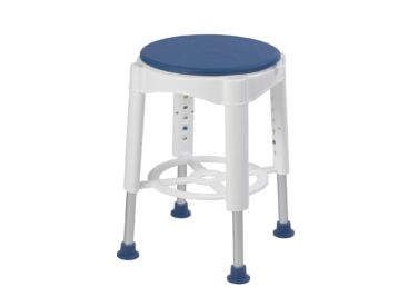 round shower stool